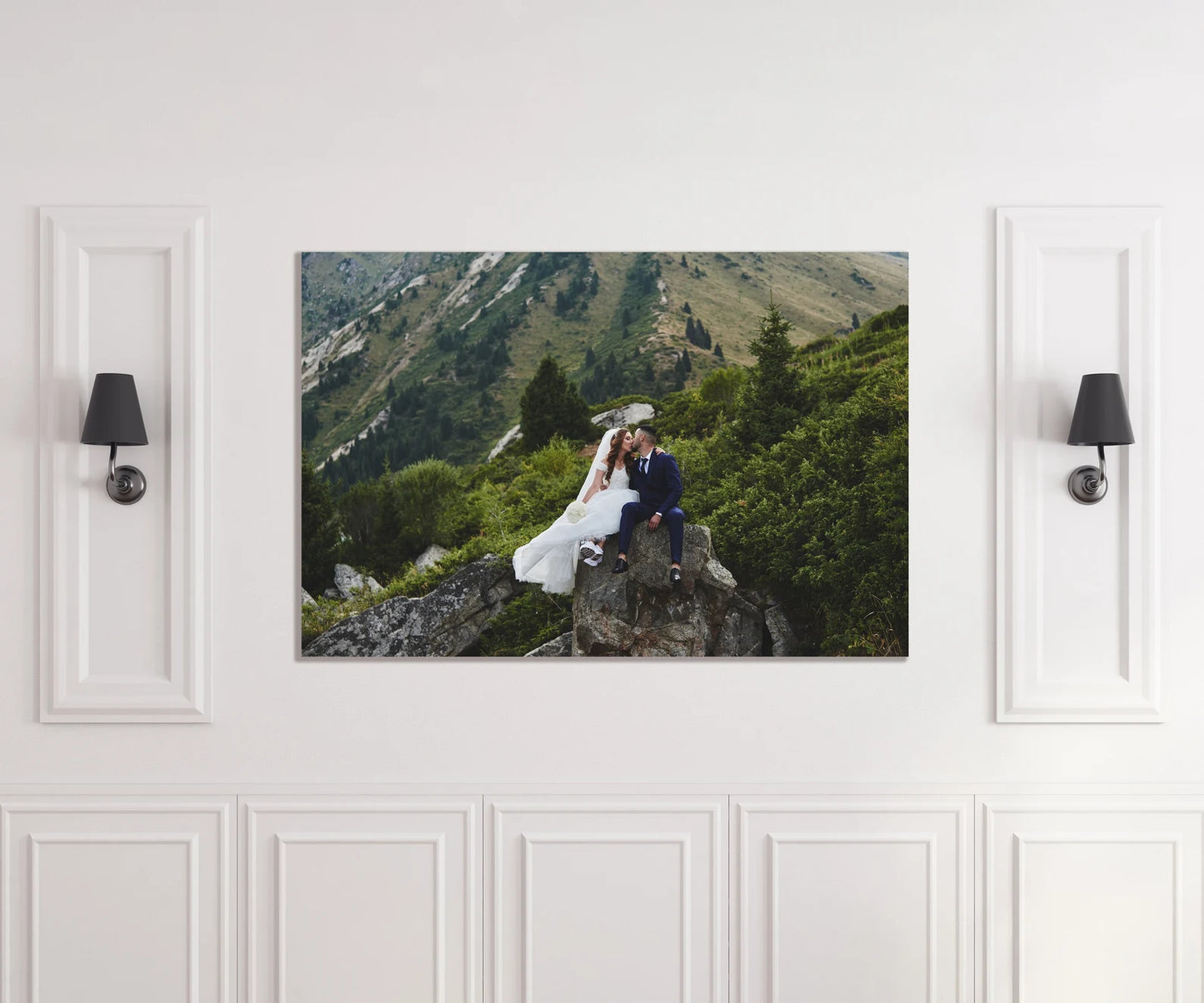 Acrylic Wedding Photo Print